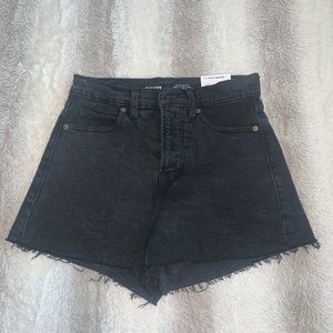 Women’s High-Rise Black Shorts